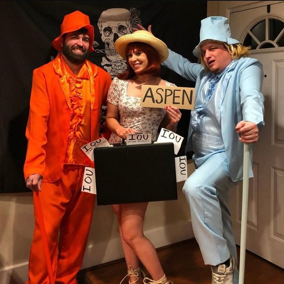 Harry Dunn Blue Tuxedo Dumb & Dumber Costume - Picture 1 of 9